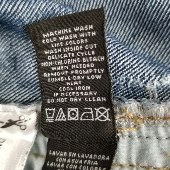 DKNY Bleecker Straight dark wash mens jeans 38x30 - Picture 5 of 8